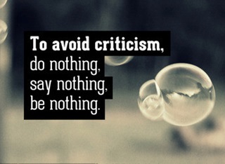 avoid criticism avoid criticism
